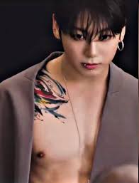 Jungkook's iconic rolling stone look