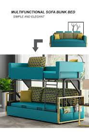 Simple solid wood sofa bed foldable living room double sitting and sleeping multifunctional storage. Multifunctional Folding Sofa Bed Double Bunk Beds For Kids Living Room And Bedroom Furniture Buy Folding Bunk Beds Multifunctional Sofa Bed Bunk Beds Double Bunk Beds For Kids Product On Alibaba Com