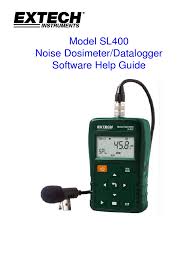 SL400 SW HELP en EN - V1.3 | PDF