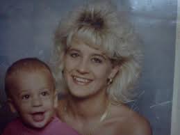 My sister Tina Sutton. Class of 1986, member of the NW Marching Band.  Passed away May of 2005, age 31. That is her son Jesse sitting