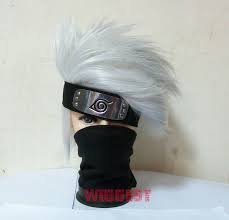 Silver Naruto Hatake Kakashi Cosplay Wig Headband Mask Veil 3 Pcs In 1 Set Ebay Discover more posts about kakashi without mask. usd