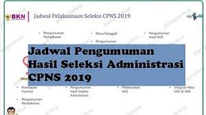 Tutorial pemberkasan cpns 2019 bagi peserta lulus tkb Pengumuman Lulus Cpns 2019 Dki1 Com