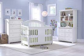 Baby Appleseed Stratford Convertible Crib Pure White Espresso Morning Mist Moon Grey Kids Furniture In Los Angeles