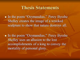 And where its wrecks like shattered mountains rise, and flowering weeds, and fragrant copses dress the bones of desolation's nakedness pass, till the spirit of the spot shall lead thy footsteps to a slope of green access where, like an infant's smile, over. Ozymandias Analysis Ppt Download