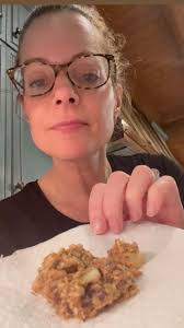 Made “Breakfast Pucks” for an afternoon snack