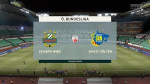 Austrian football club playing in the country's capital city of vienna. Fifa 21 Sk Rapid Wien Vs Snk St Polten Austria Tipico Bundesliga 26 01 2021 1080p 60fps Youtube