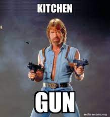 If you want to post news or start a political discussion, i would suggest posting to r/firearms, r/gunpolitics, or. Kitchen Gun Chuck Norris Make A Meme