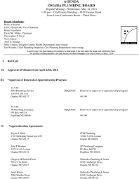 Check the map below to check your zip code. Agenda Omaha Plumbing Board Pdf Free Download
