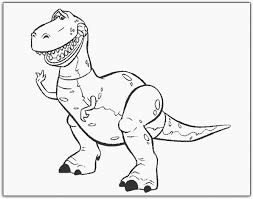Toy Story Rex Dino Coloring Page Toy Story Coloring Pages Dinosaur Coloring Pages Disney Coloring Pages