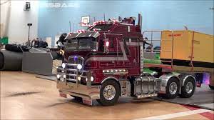 Kenworth trucks + join group. Rc Trucks Amazing Custom Built 1 14 Tamiya Rc Truck Australian Kenworth K200 Roadtrain Youtube