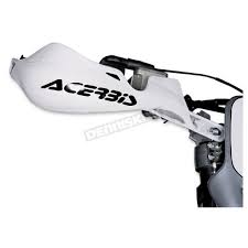 Acerbis rally brush handprotektoren handguards protektoren schwarz enduro sumo. Acerbis Rally Pro White Handguards 2142000002 Dirt Bike Dennis Kirk