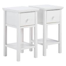 Puro 2 drawer bedside cabinet white. White Bedside Cabinets Tables John Lewis Partners