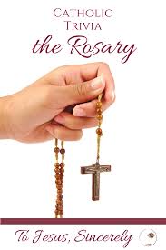 Read on for some hilarious trivia questions that will make your brain and your funny bone work overtime. Catholic Trivia The Rosary To Jesus Sincerely