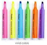 Foska Stationery Office Supply Colorful Highlighter Marker Pen