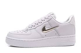 Dropshipping Nike Air Force 1 07 Premium Lx Gold Jewel Swoosh Phantom Metallic Gold Star Summit White Ao3814 001 In Ni Nike Air Force Nike Air Air Force Shoes
