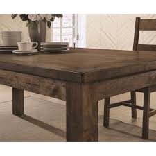 Coleman Table 107041 Coaster Furniture Family Size Dining In 2020 Dining Table Rustic Rustic Dining Room Table Rustic Dining Table