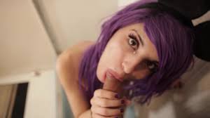 Cherry Bathroom Blowjob
