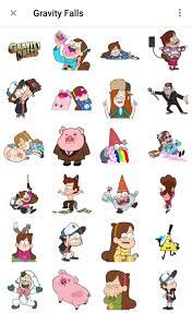 Gravity Falls Telegram Stickers Pack Gravity Falls Telegram Stickers Cute Stickers