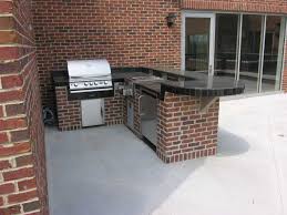 A different angle of the outdoor kitchen in hungary, as above. L Shaped Brick Outdoor Kitchen Outdoor Kitchen Outdoor Bbq Kitchen Outdoor Kitchen Patio