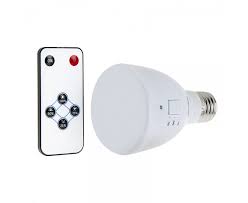 Led Emergency Light Bulb For Power Outages With Remote And Internal Rechargeable Battery 150 Lumens Super Bright Leds