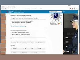 Polizei Bremen Fahrrad Online Registrieren Direkt Online Nutzen Chip