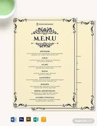 Looking for 009 dinner party menu templates template ideas afternoon? 22 Best Dinner Menu Examples Templates Download Now Examples