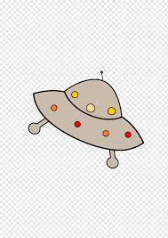 Flying Saucer Ufo Teacup Cartoon Silhouette Png Pngwing