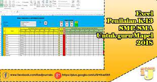 Termasuk membuat pelaporan penilaian, untuk memantau kemajuan serta meningkatkan efektivitas proses pembelajaran. Excel Penilaian K 13 Smp Sma Untuk Guru Mapel 2018 Ij Com