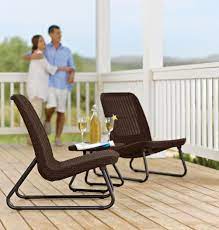 Check spelling or type a new query. Keter Plastic Resin Rio Rattan Patio Seating Set Wicker Patio Furniture Set Conversation Set Patio Patio Seating Sets