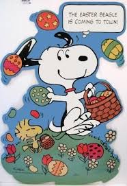 Laminated Giant Wall Decor Easter Beagle In 2021 Easter Beagle Snoopy Easter Snoopy