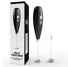 Can you make a frothy coffee with almond milk? Milk Frother Coconut Almond Soy Milk Frother Handheld Electric Coffee Frother Whisk Latte Cappuccino Frother Wand