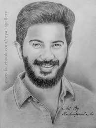 My Art Work Portrait Of Dulquer Salman Www Facebook Com Myartsgallery Pencil Art Love Beautiful Pencil Sketches Pencil Drawing Images