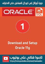 Download And Setup Oracle 11g Oracle Sql Sql Oracle
