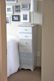 It features a cute curved front with a triangulated white veneer pattern that gives the drawer a clean modern feel. Tall Thin Dresser White Dresser