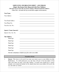 No, you will never see a madonna perfume. Free 9 Simple Will Forms In Ms Word Pdf