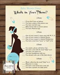 Baby Shower Game Baby Boy Blue What S In Your By Sugspcinvitations Baby Shower Games Baby Shower Fun Baby Boy Shower