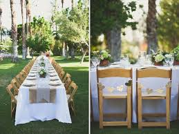 White folding chairs wedding reception. Westside Party And Tent Rental Servware Stemware Silverware Glassware And More