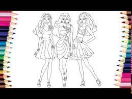 Easy Drawing Of Barbies And Princess On Sale, 59% Off | Centro-Innato.com