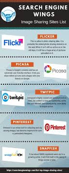 Search Engine Wings Top Free List Of Image Sharing Sites Image Sharing Sites Image Sharing Search Engine
