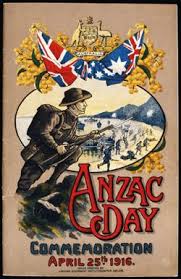 Poster Anzac Day Commemoration April 25th 1916 Anzac Day Anzac Day Australia Anzac