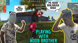 This name will represent him/her during the game, and thus every player here are the steps to change the character name in free fire: Free Fire Playing With Noob Brother For First Time He Made Me Noob Live Reaction Youtube