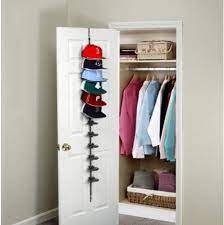 Perfect Curve 18 Caps Rack System Walmart Com Cap Rack Diy Hat Rack Wall Mounted Hat Rack
