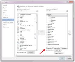 How To Create Your Own Customized Tab In Microsoft Word 2013 Powerpoint Tips Microsoft Word Powerpoint