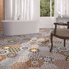 Mediterrane dekorationsideen, mediterrane badezimmer fliesen bunt was posted july 8, 2019 at 10:37 am by. Bodenfliese Chakib In Patchwork Casa Moro