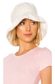 Hat Attack Washed Linen Crusher Hat In Ivory Revolve Washed Linen Pop Fashion Hats