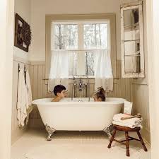 Now, we're not encouraging a return to the shallow rectangular constructions many of us grew up with, but there are a few reasons that the clawfoot tub is not the bathroom design panacea it appears. 54 Best Clawfoot Tub Bathroom Ideas Clawfoot Tub Beautiful Bathrooms Clawfoot Tub Bathroom