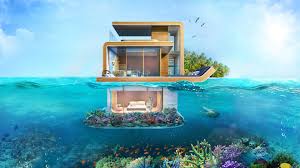 Porque somos agua, porque el agua es el centro del ecosistema, porque beberla es esencial, en casa del casa del agua nace de estos principios. Las Alucinantes Casas Que Dubai Construye Para Vivir Abajo Del Agua Infobae