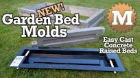 Concrete Raised Garden Bed Molds - Plastic ABS Portland Cement based Forms