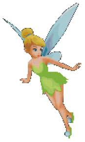 Free cross stitch patterns and charts. Free Tinkerbell Cross Stitch Creatively Crafting