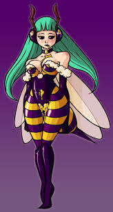 Q-Bee Morrigan by bonespine0427 - Hentai Foundry